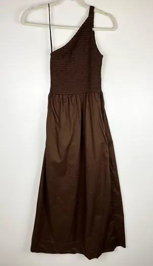 Faithfull the Brand One Shoulder Khalani Midi Dress thumbnail 11