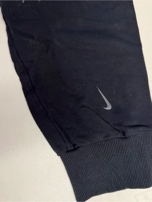 Vintage Nike Women’s Black Pull On Sweatpants Size Small pockets EUC thumbnail 5