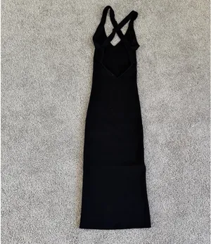 ZARA Black maxi dress thumbnail 2