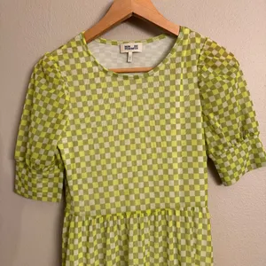 BAUM UND PFERDGARTEN Jocelyn Checkered Maxi‎ Dress Green Size XS thumbnail 7