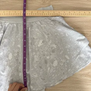 Lululemon 4 Court Rival High Rise Skort‎ Terrazzo Marble Grey Pickleball Tennis thumbnail 7