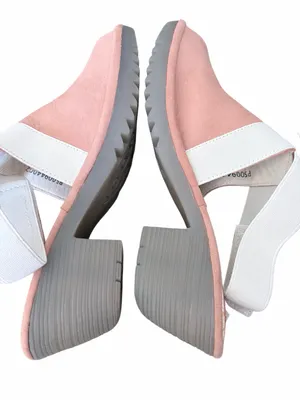 Fly London Wato Peep Toe Slingback Sandals Leather size 39 US 8-8.5 Tan Sand thumbnail 6