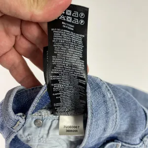 7‎ For All Mankind Josefina Jeans Womens 28 Blue Boyfriend Distressed Raw Hem thumbnail 12
