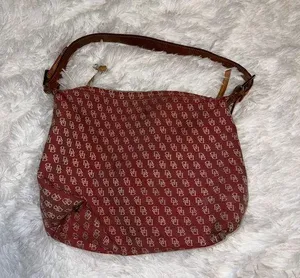 Dooney & Bourke Red Shoulder Mini Bag Y2K thumbnail 1