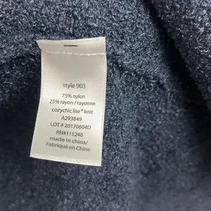 Barefoot Dreams cozy chic lite island wrap navy cardigan thumbnail 3