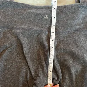 Lululemon Ribbed High Rise Pant Black Women's Size 4 Dance Extra Long Foot thumbnail 7