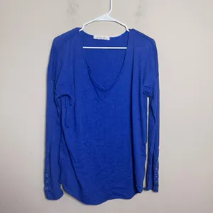 We The Free Sienna Snap Cuff Long Sleeve Top thumbnail 2