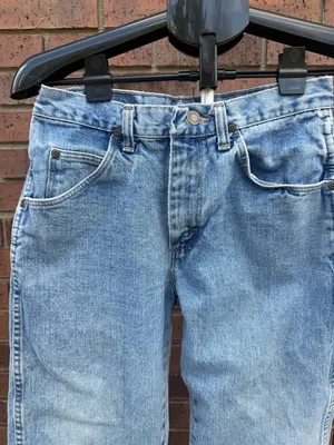 Vintage 90s Wrangler Authentic Jeans Waist Size 29 Mom Altered to Cropped Length thumbnail 3