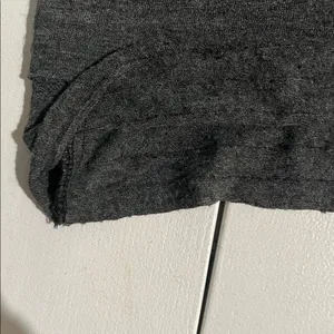Max studio tiered dress gray women’s size L long thumbnail 15