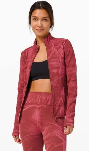 Lululemon 6 Ebb to Street Define Women's Zip-Up Yoga Casual Gym Workout Jacket thumbnail 1