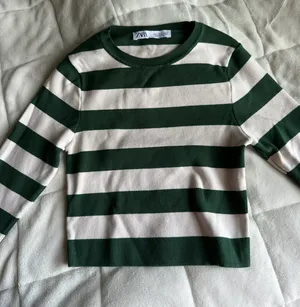 ZARA Striped Long Sleeve thumbnail 3