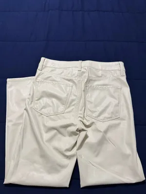 American Eagle Outfitters (AEO) Kick Boot Faux Ankle Leather Pants Sz 2 thumbnail 4