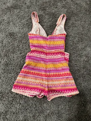 FashioNova Crochet Vacation Romper thumbnail 2