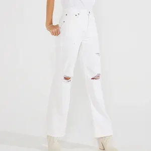 Etica Amis Mid Rise Boot Jeans Vintage White thumbnail 8