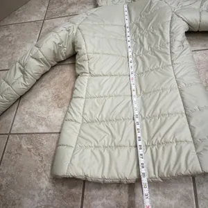 Patagonia Nano Puff Parka Womens XS Cream‎ Beige Hooded Quilted Insulated Jacket thumbnail 6