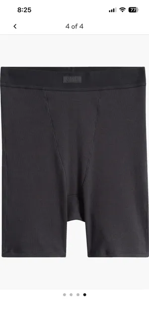 Skims Stretch Cotton Rib Boxers thumbnail 4