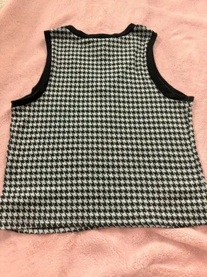I.N. San Francisco Houndstooth tank top thumbnail 2