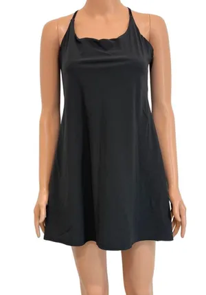 Abercrombie & Fitch XS Traveler active athletic tennis mini dress lined D2 2765 thumbnail 12