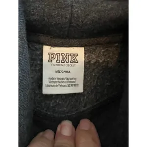 PINK - Victoria's Secret Pullover high neck sweater Love Pink Gray purple thumbnail 6