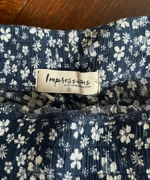 NWOT Floral Shorts Multi Size 1X thumbnail 5