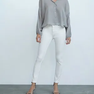NWT ZARA Premium Skinny Jeans Stretch High Waist Bloggers Fav thumbnail 4
