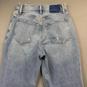 Abercrombie & Fitch Jeans 90's Straight Ultra High Rise Curvy 26 Short Light thumbnail 5