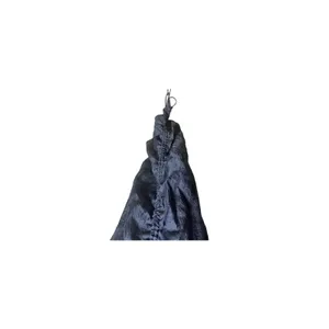 Lena Ruched Drawstring Slip Dress Navy Blue Floral Print Spaghetti Strap‎ Size S thumbnail 4