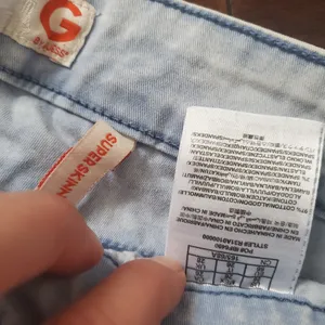 Guess Light Blue Skinny Jeans for Women Size 26 Very Lightweight thumbnail 2