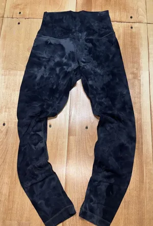 Lululemon‎ Align High-Rise Pant 25 Diamond Dye Graphite Grey Size 4 thumbnail 1