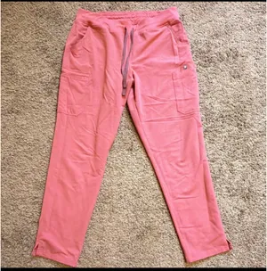 FIGS Women’s Yola High-Rise Slim Scrub Pants in Limited Edition Quartz Size XL/T thumbnail 1