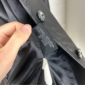 Wilson’s Leather 100% Leather Black Blazer Jacket Size M thumbnail 7