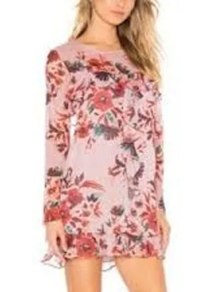 LOVERS + FRIENDS Bella Floral Ruffle Mini Dress Size XS FEMININE BABYDOLL BOHO thumbnail 7