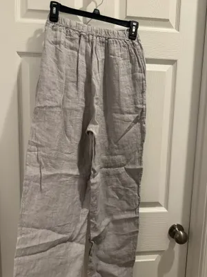 Linen pants Gray thumbnail 5