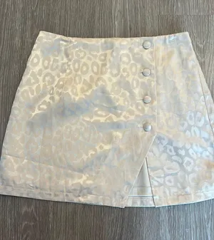 Forever 21 Cheetah Satin Mini Skirt thumbnail 1