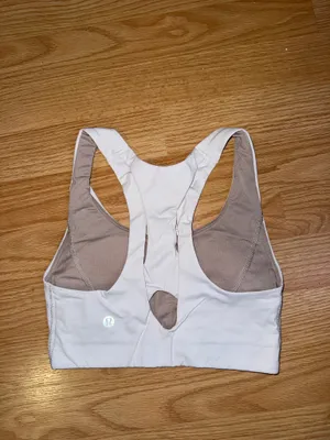 Lululemon sports bra white thumbnail 2