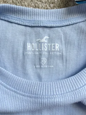 Hollister Light Blue Tank Top thumbnail 2
