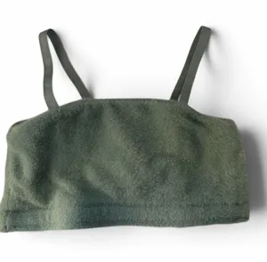 GymShark Whitney Simmons Eyelash Knit Bandeau Tank - Leaf Green thumbnail 1