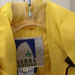 FINAL MARKDOWN Sierra designs gortex windbreaker small Yellow thumbnail 2