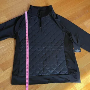 NWT Andrew Marc Sport Quilted Half Zip Pullover S thumbnail 8