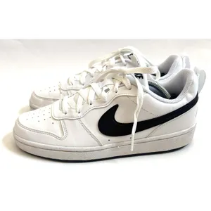 Nike DV5456 Court Borough Low Recraft White Black Kid's Size 6.5/Women's 8 thumbnail 3