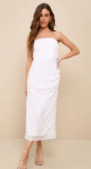 White Lulus Dress thumbnail 3