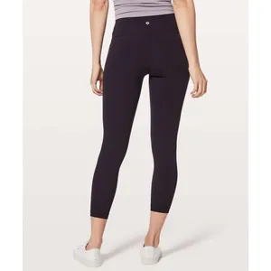 Lululemon Wunder Under Hi-Rise 7/8 Tight *Full-On Luxtreme 25" Deep Phantom Sz 8 thumbnail 2
