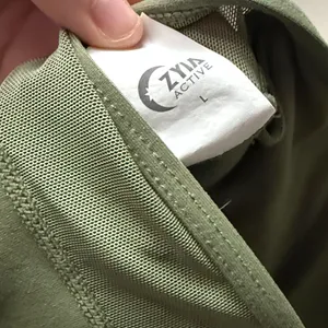 Zyia Olive Green All Star High Neck Sports Bra thumbnail 3
