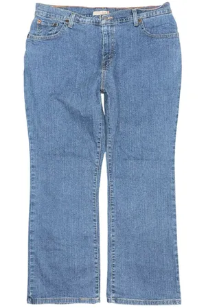 Vintage y2k Levi’s 550 Relaxed Bootcut Jeans Womens 16 Medium Blue Denim 34x28.5 thumbnail 1