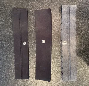 Lululemon Fly Away Tamer Headband Set Black & Gray thumbnail 1