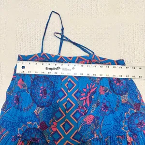 Intimately Free People XS boho floral mini slip dress D3 3590 thumbnail 3