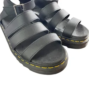 Dr. Martens Blaire Platform Sandal Women's Black Size 9 US Black Strappy Classic thumbnail 4