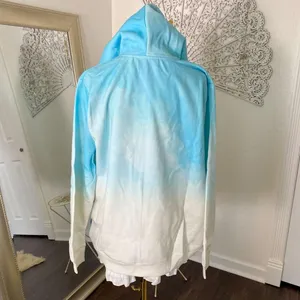 Source Unknown New Blue Seascape Fleece Lined hoodie Sweater Size XL thumbnail 4