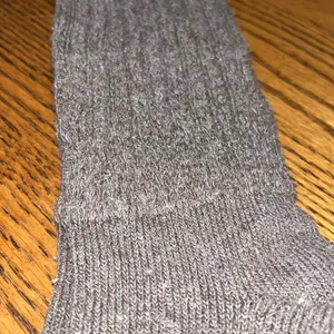 Women’s Vintage Ash Brown Slouch Socks. Gently used. Smoke free home. thumbnail 3