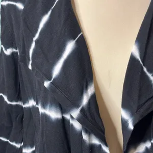 Calvin Klein Black and White Tie-Dye Cardigan thumbnail 2